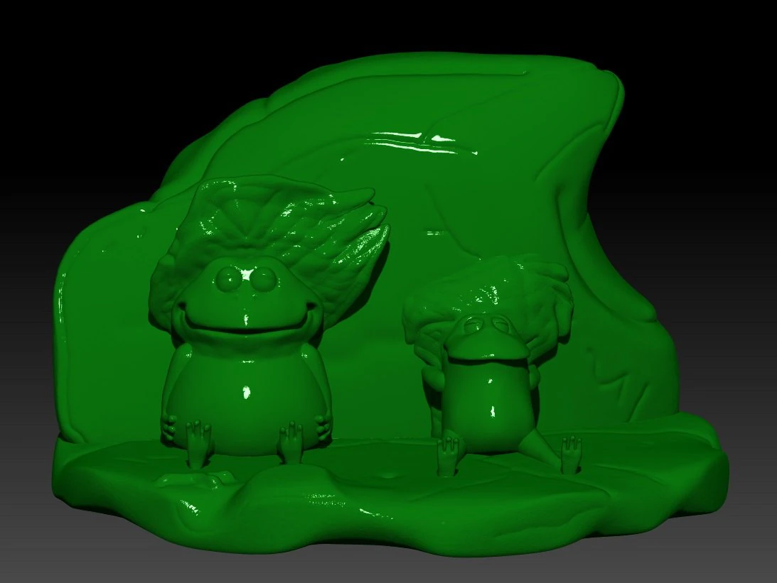pancho and rancho 3D Print Model .c4d .max .obj .3ds .fbx .stl .blend