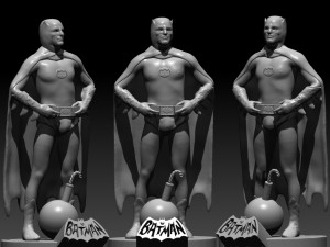 Batman 1966 -Adam West- 3D Print Model