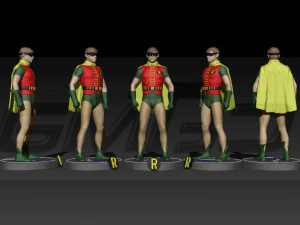 Robin 1966 - Burt Ward- 3D printmodel