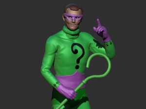 THE RIDDLER 66 -FRANK GORSHIN- 3D Baskı Modeli