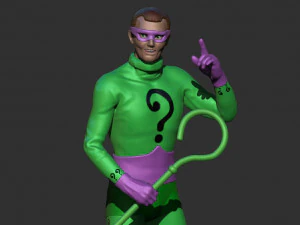 THE RIDDLER 66 -FRANK GORSHIN- 3D Print Model