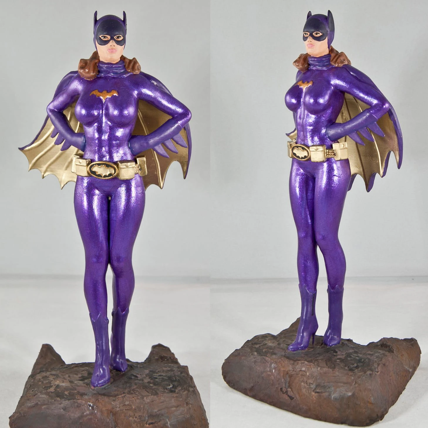 Batgirl 1966 -YVONNE CRAIG- 3D Print Model .c4d .max .obj .3ds .fbx .stl .blend