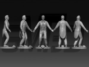JOKER 1966 Cesar Romero Modello di stampa 3D