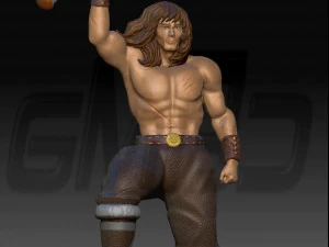 Barbarian 3D Print Model
