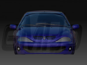 Renault Megane coupe I 3D Print Model