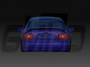 Renault Megane coupe I 3D Print Model