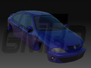 Renault Megane coupe I 3D Print Model