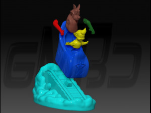 Mindy and Buttons 3D Print Model