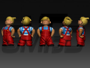 Dennis the Menace Modello di stampa 3D