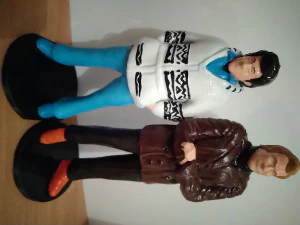 Starsky and Hutch for Gran Torino miniature 1-24 3D Print Model