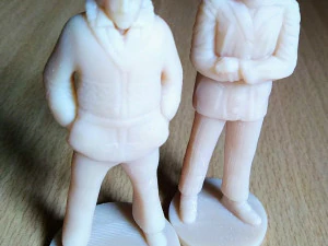 Starsky en Hutch voor Gran Torino miniatuur 1-24 3D printmodel