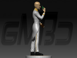 EggHead - Vincent Price - 3D-Druckmodell