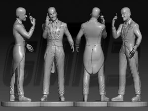 EggHead - Vincent Price - 3D Print Model