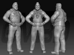 Mister T 3D प्रिंट मॉडल