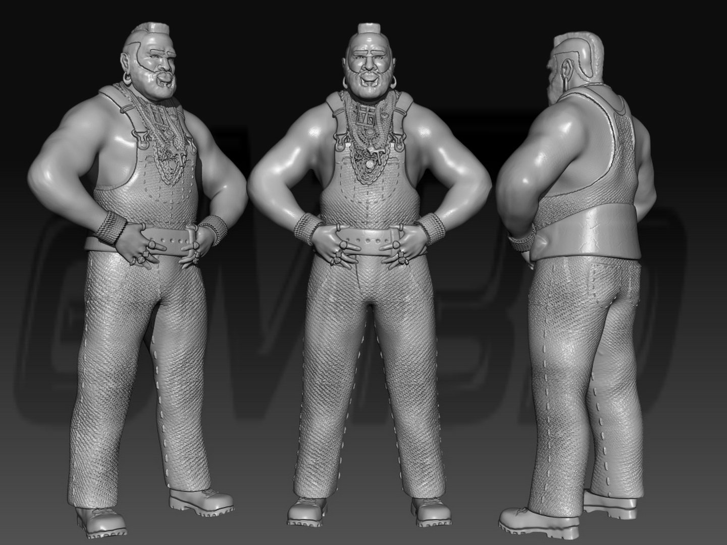 Eddie Munson 3D Print Model in Man 3DExport