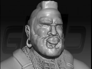 Mister T 3D Print Model
