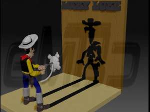 The fastest cowboy 3D Print Model