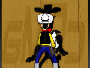 The fastest cowboy 3D Print Model