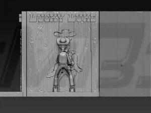 The fastest cowboy 3D Print Model