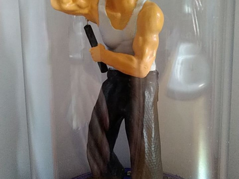 Bruce Lee Nunchaku 3D Принт Модель
