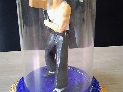 Bruce Lee Nunchaku 3D Print Model