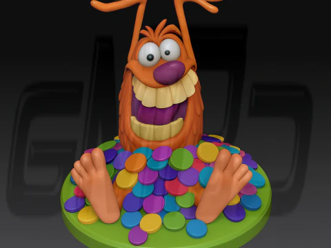 Pogman 3D Print Model