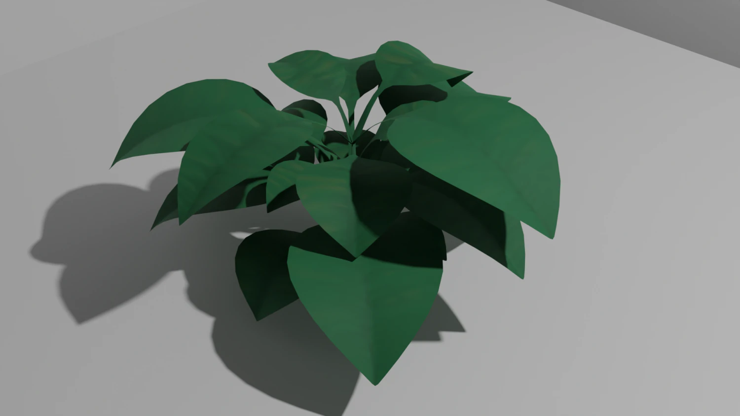 simple plant 1 3D Model .c4d .max .obj .3ds .fbx .stl .blend 