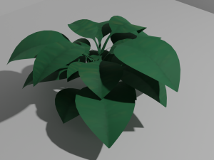 simple plant 1 3Dモデル