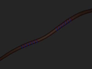 Staff Modèle 3D