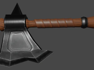 Hacha de guerra Modelo 3D