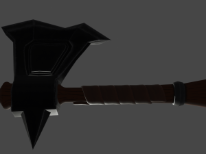 War Axe 3D-Modell
