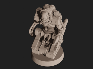 Servitor of the Adeptus Mechanicus Model Cetak 3D