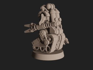 Servitor of the Adeptus Mechanicus Model Cetak 3D