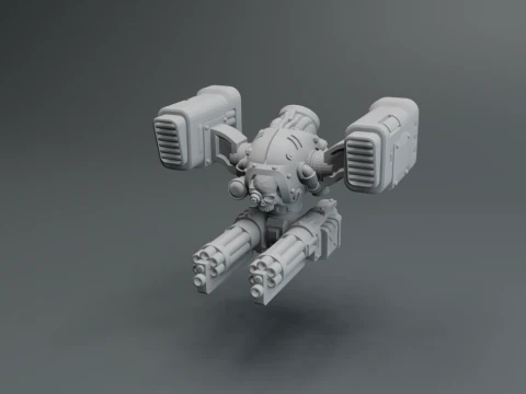 服务者 0 3D 打印模型