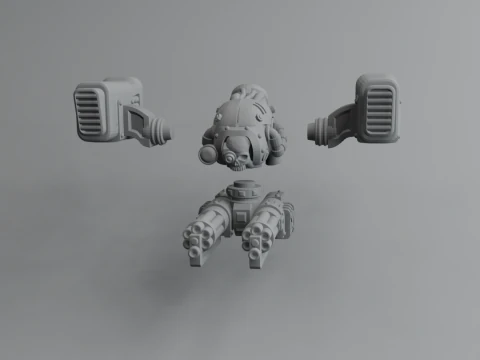 Servitor 0 3D Print Model