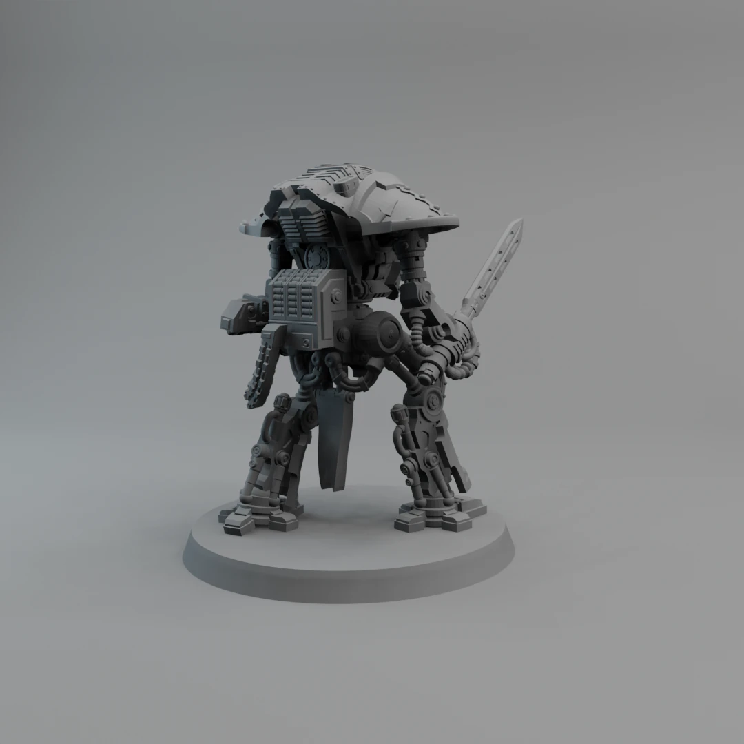 Міні Лицар 4 3D Принт Модель .c4d .max .obj .3ds .fbx .stl .blend 