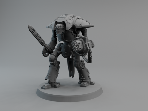 Mini Knight 4 3D Принт Модель