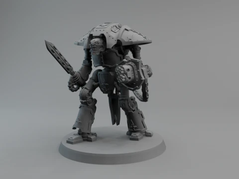 Міні Лицар 4 3D Принт Модель