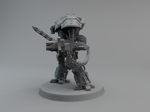 Mini Knight 4 3D Принт Модель