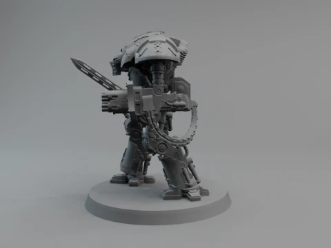 Міні Лицар 4 3D Принт Модель