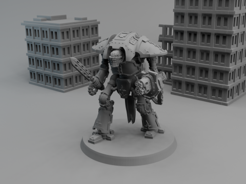 Mini Knight 4 3D Принт Модель