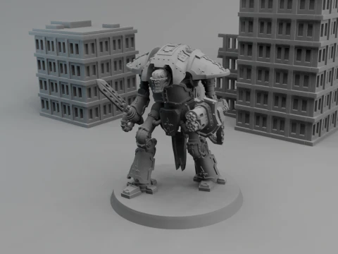 Міні Лицар 4 3D Принт Модель