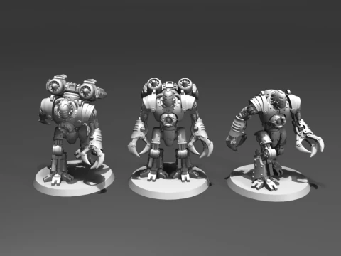 Siber piyade DLC 2 3D Baskı Modeli