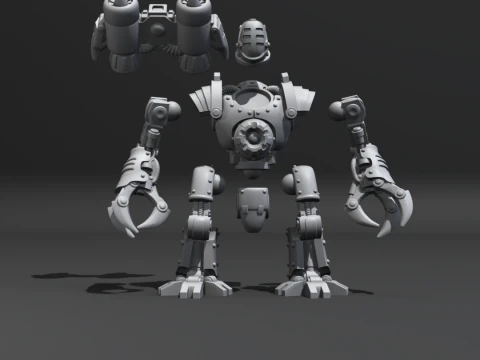 Cyber infantry DLC 2 3D Print Model