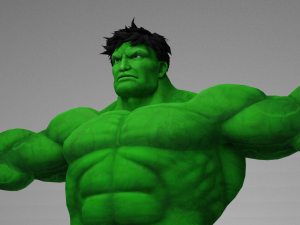 The incredible hulk 3D Model