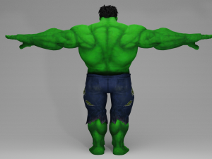 The incredible hulk 3D 모델
