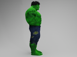 The incredible hulk 3D 모델