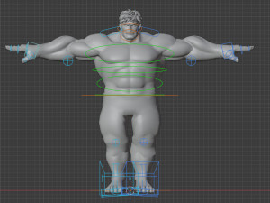 The incredible hulk 3D 모델
