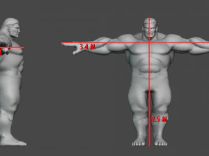 The incredible hulk 3D Model