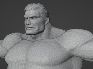 The incredible hulk 3D 모델